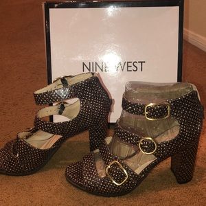 Nine West wedge heels